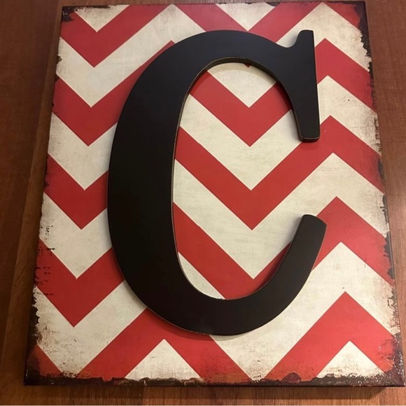 3-piece Metal ABC wall hangings - Picture 4 of 4